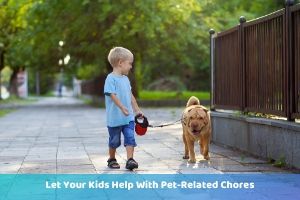 have kids walk dogs pandemic