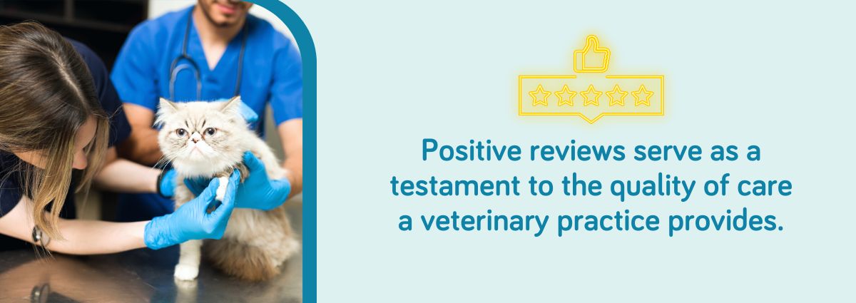 Positive reviews serve as a testament to the quality of care.